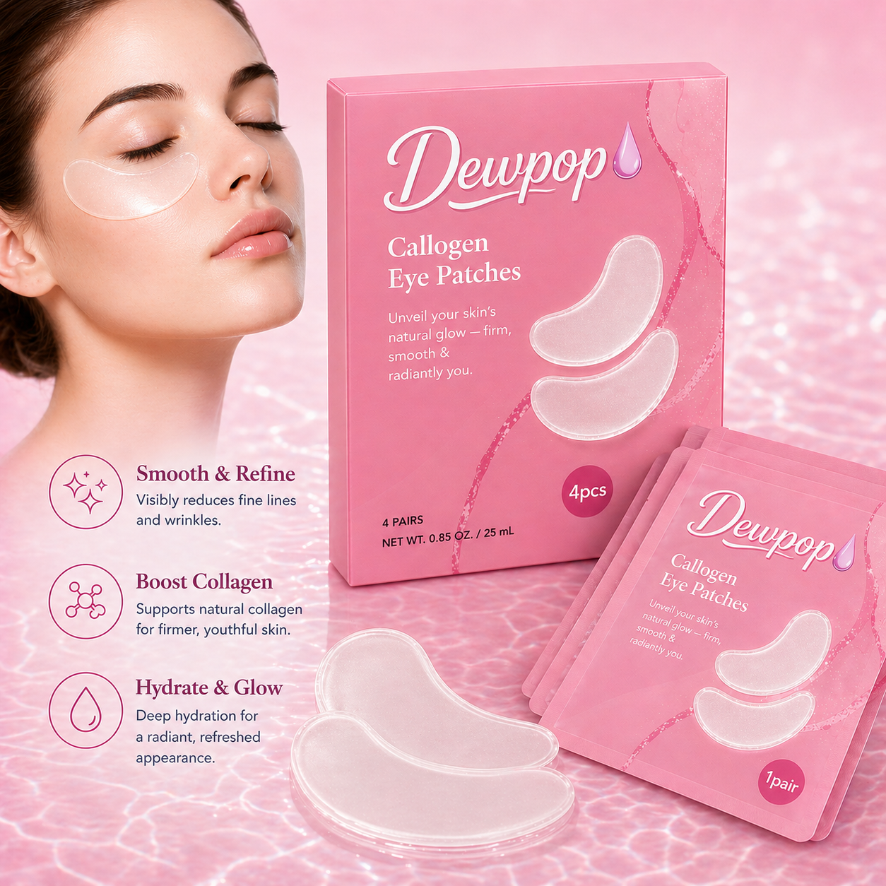 Dewpop™ Collagen Patches